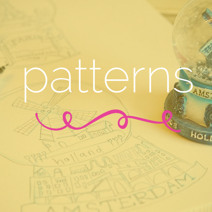 embroidery and mindfulness patterns